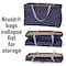 Household Essentials Krush® Blue Stars Canvas Tote